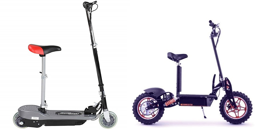 comprar un patinete eléctrico con sillín