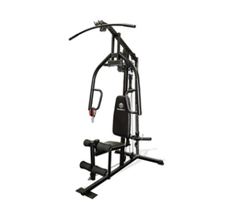 maquinas de gimnasio casera, la maquina multigimnasio es ideal para trabajar las zonas de la espalda y hombros.