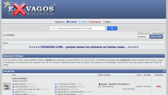 Qué fue de la web Exvagos