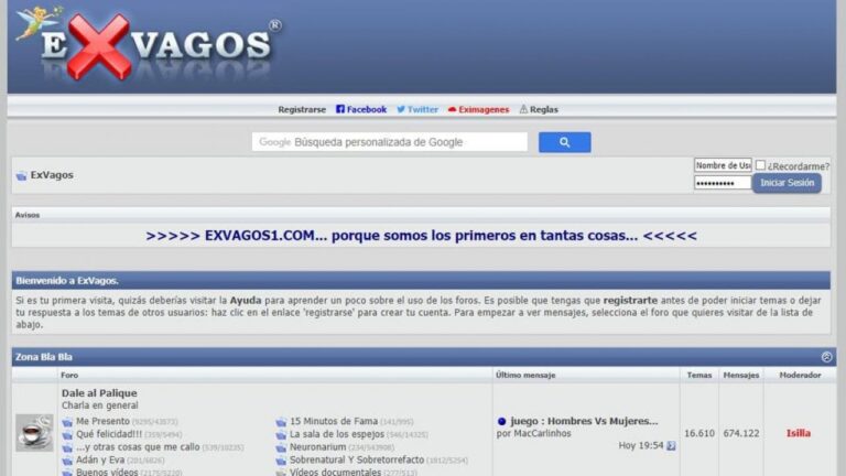 Qué fue de la web Exvagos