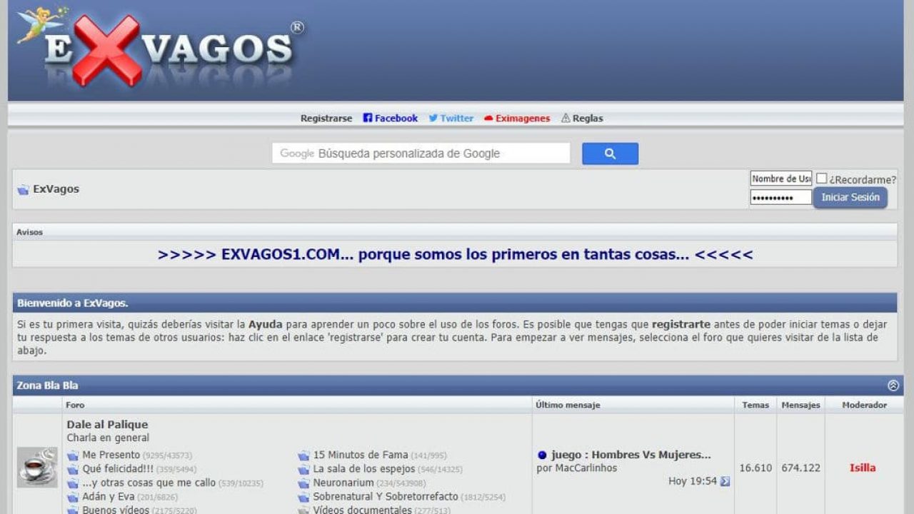 Qué fue de la web Exvagos